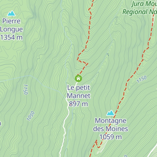 Map of Le petit Mannet