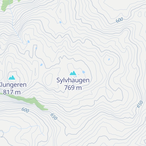 Map of Sylvhaugen