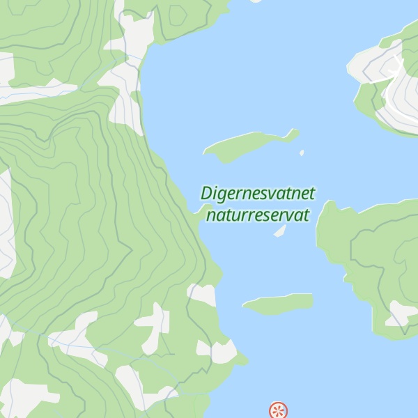 Map of Svehaugen