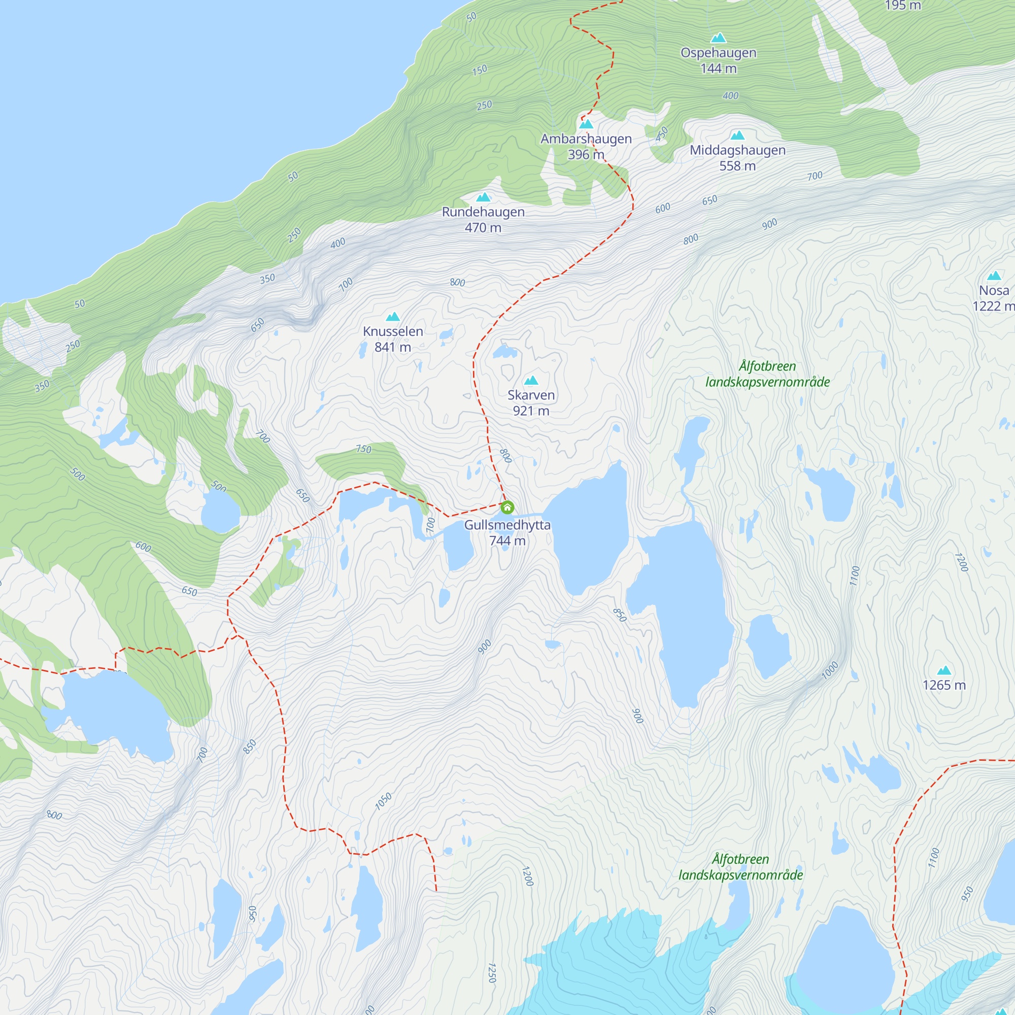 Gullsmedhytta map