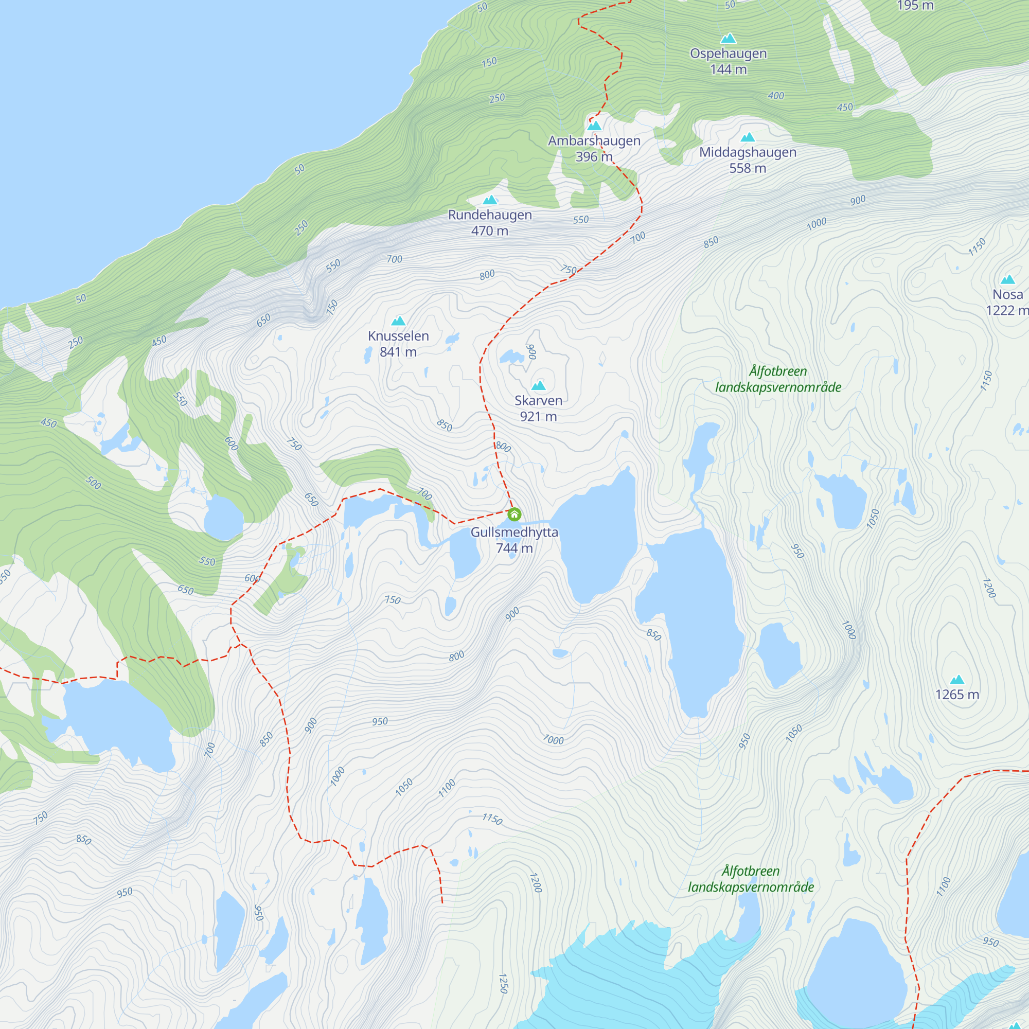 Gullsmedhytta map