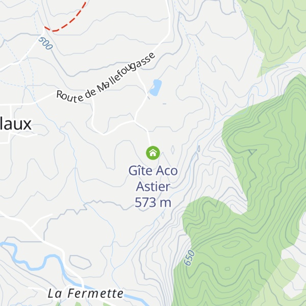 Map of Gîte Aco Astier