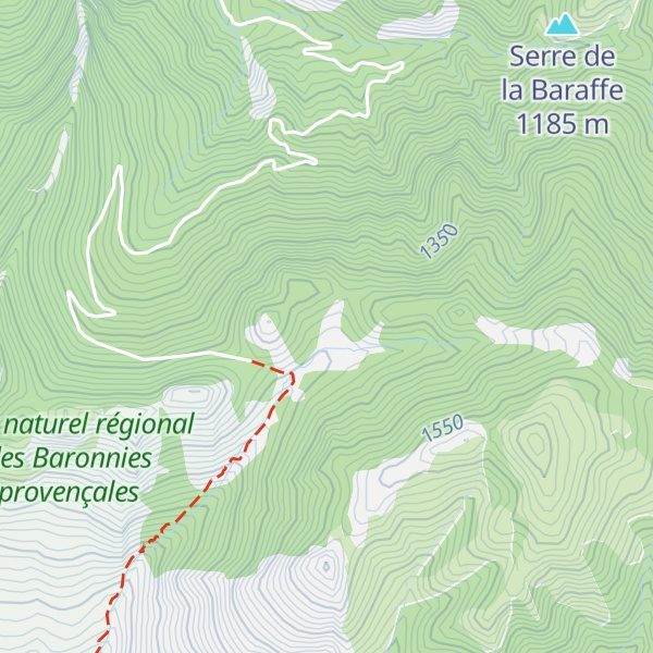 Map of Cabane des Priourets