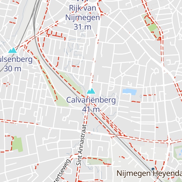 Map of Calvariënberg
