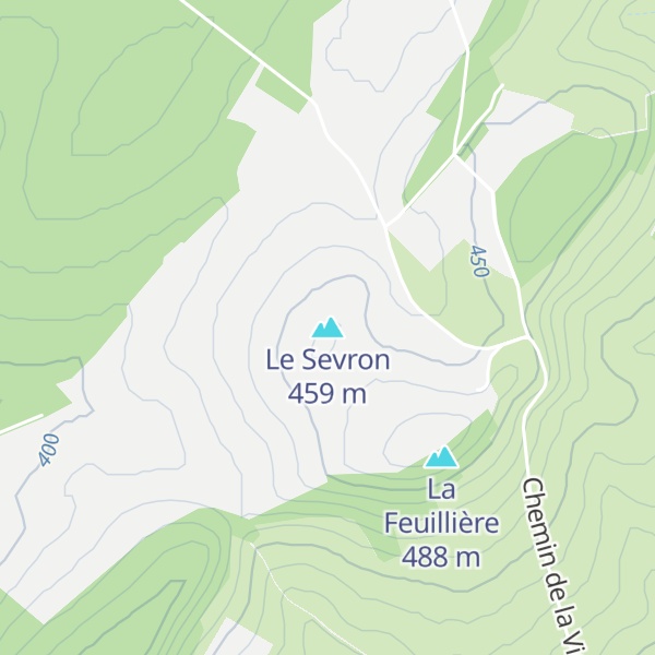 Map of Le Sevron