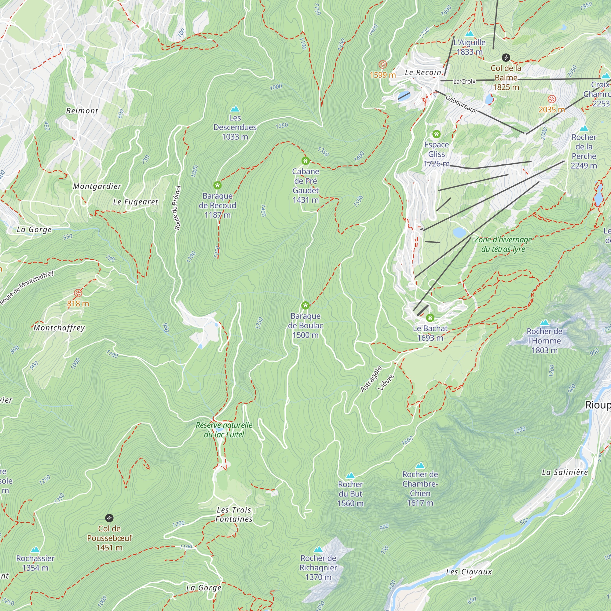 Baraque de Boulac map