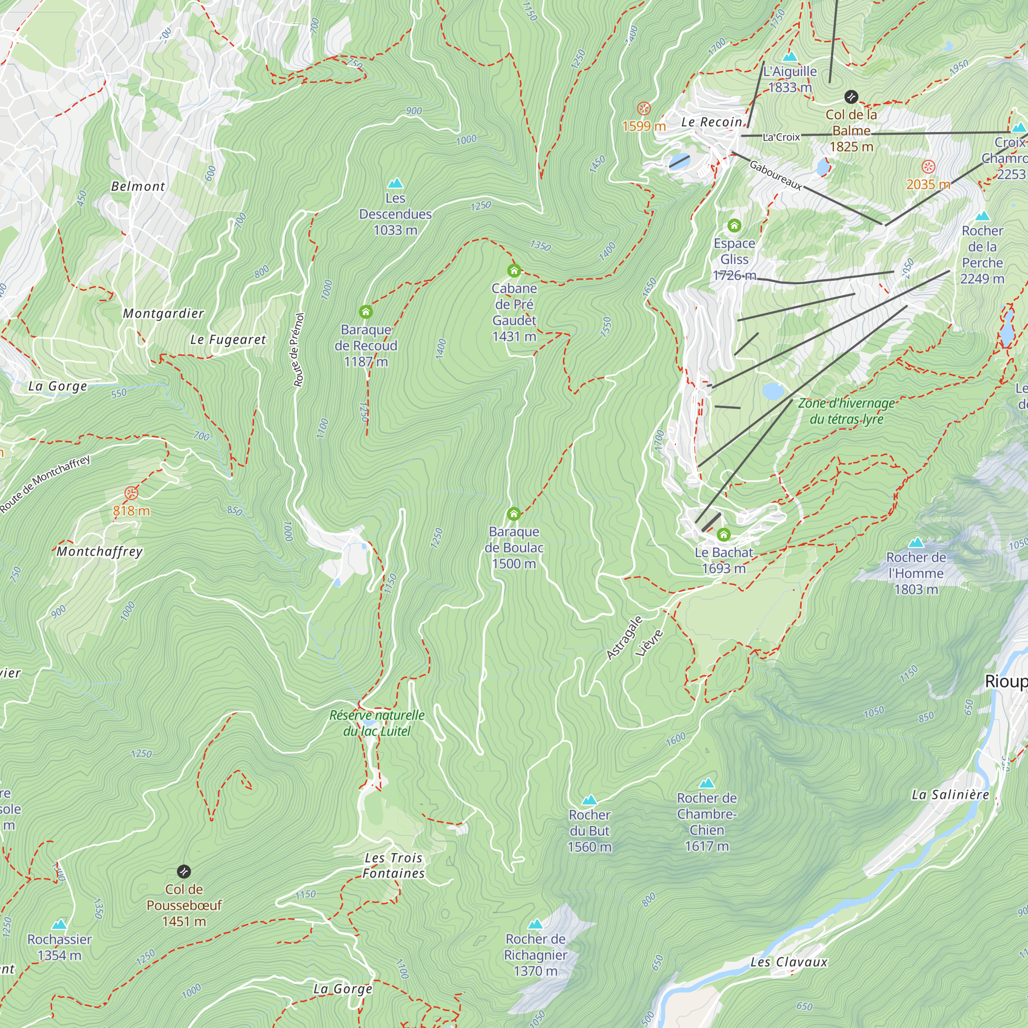 Baraque de Boulac map