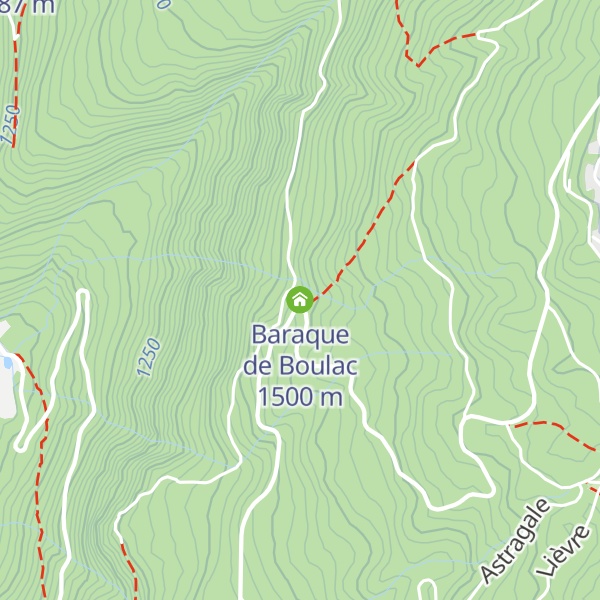 Map of Baraque de Boulac
