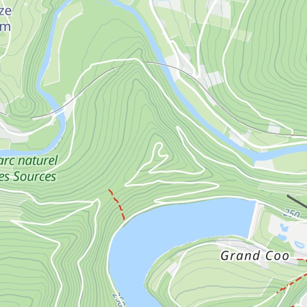 Map of Mont de la Tour de Coo