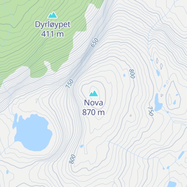 Map of Nova