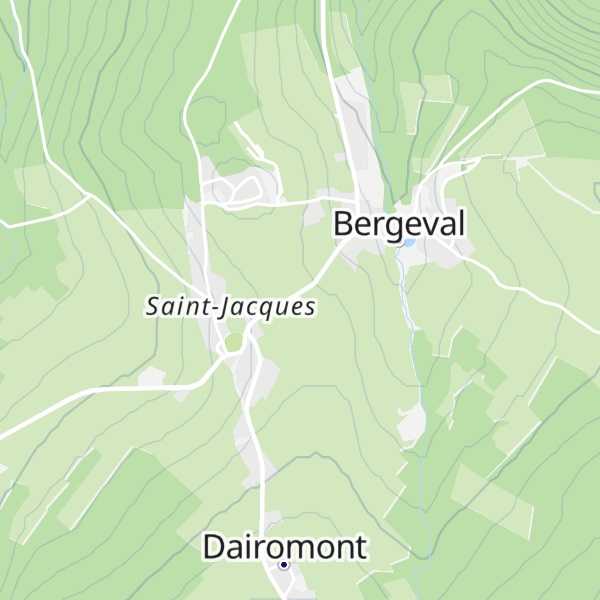 Map of Gîte Du Moulin