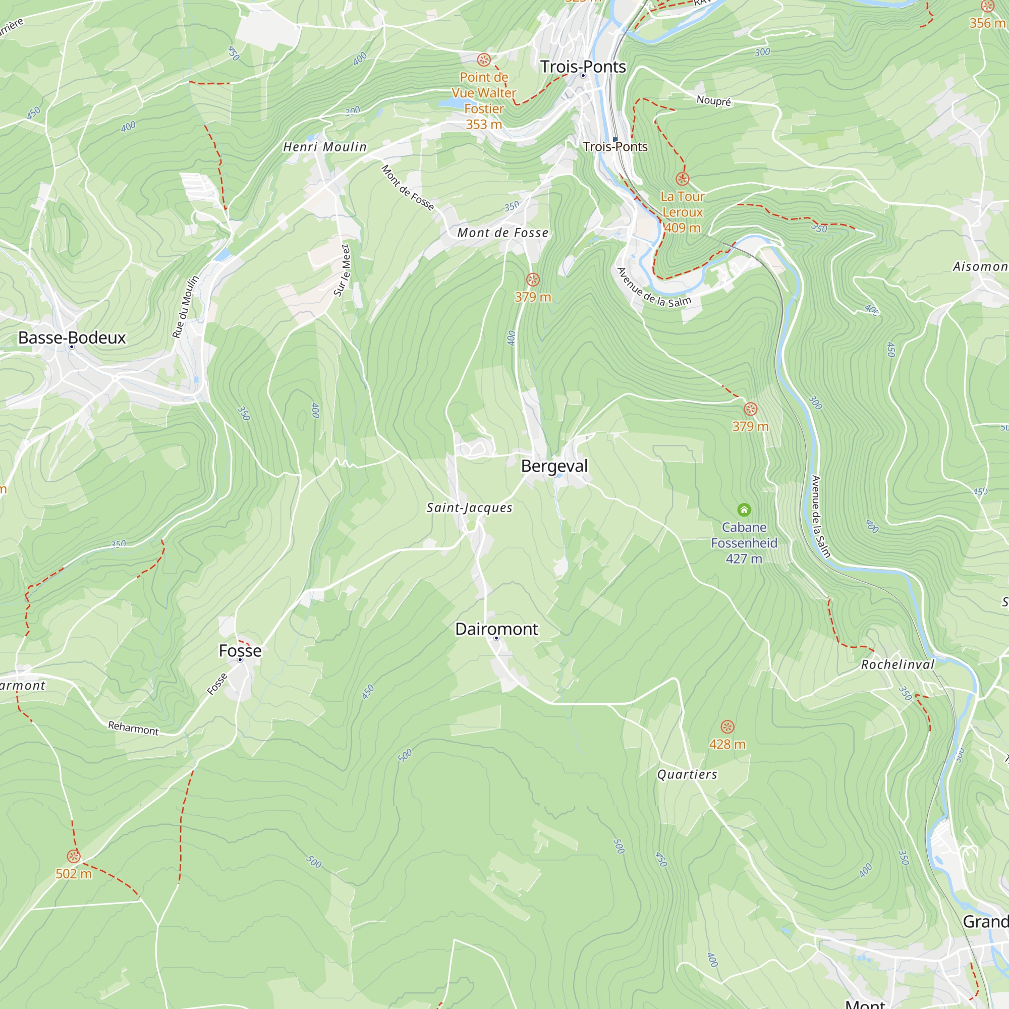 Gîte Du Moulin map