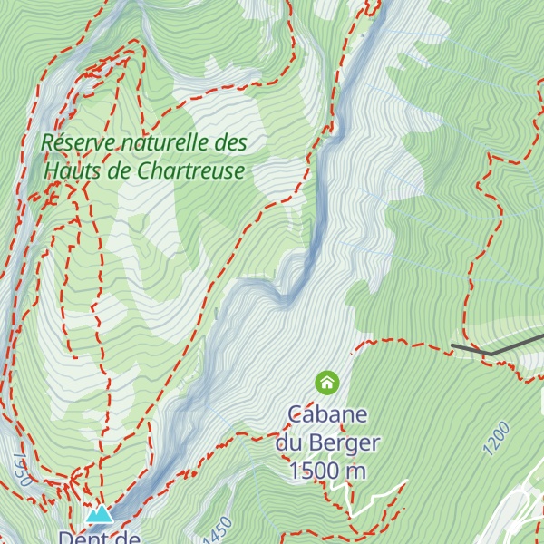 Map of Rocher du Midi