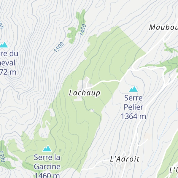 Map of Le Rocher Rond