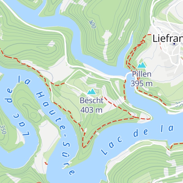 Map of Bëscht
