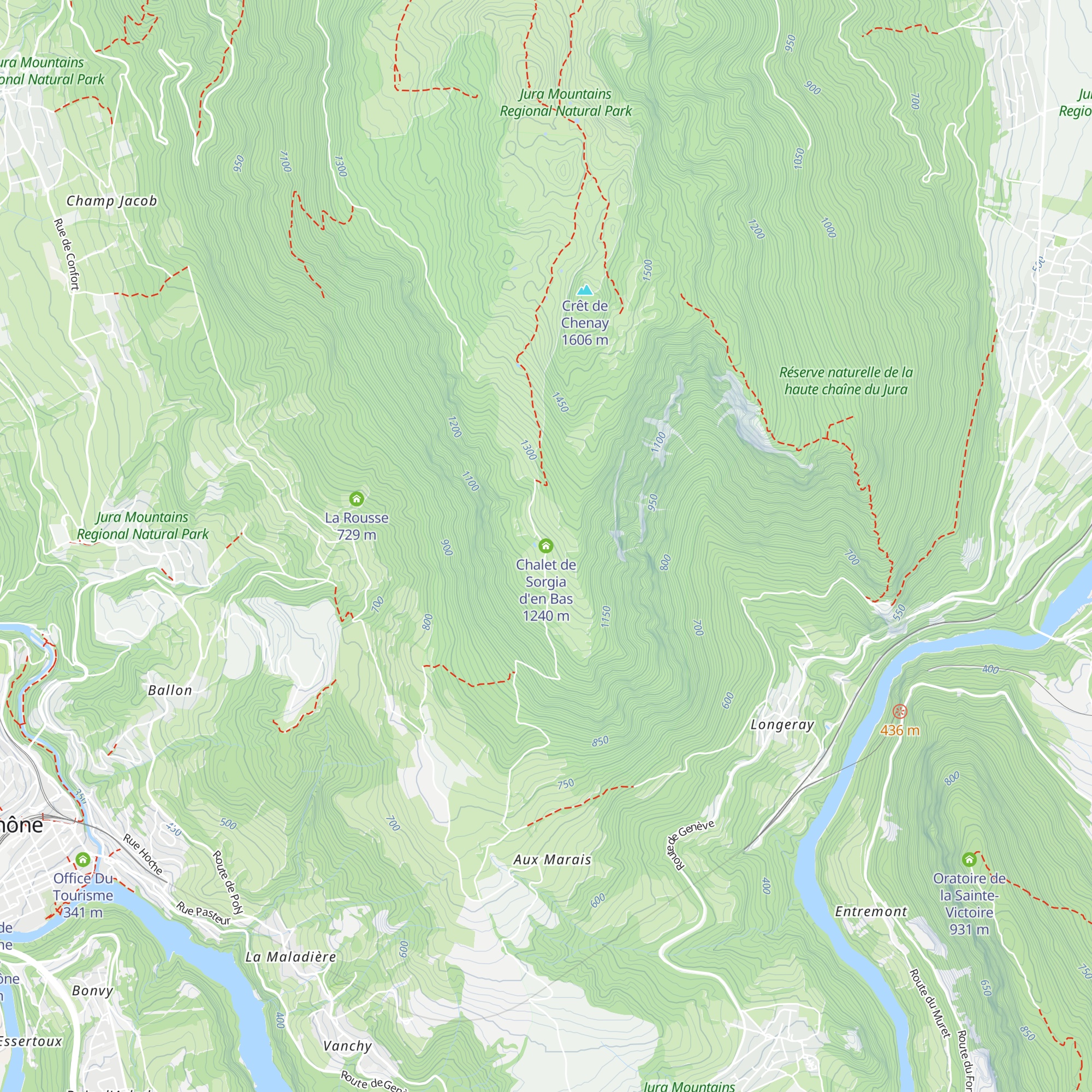 Chalet de Sorgia d'en Bas map