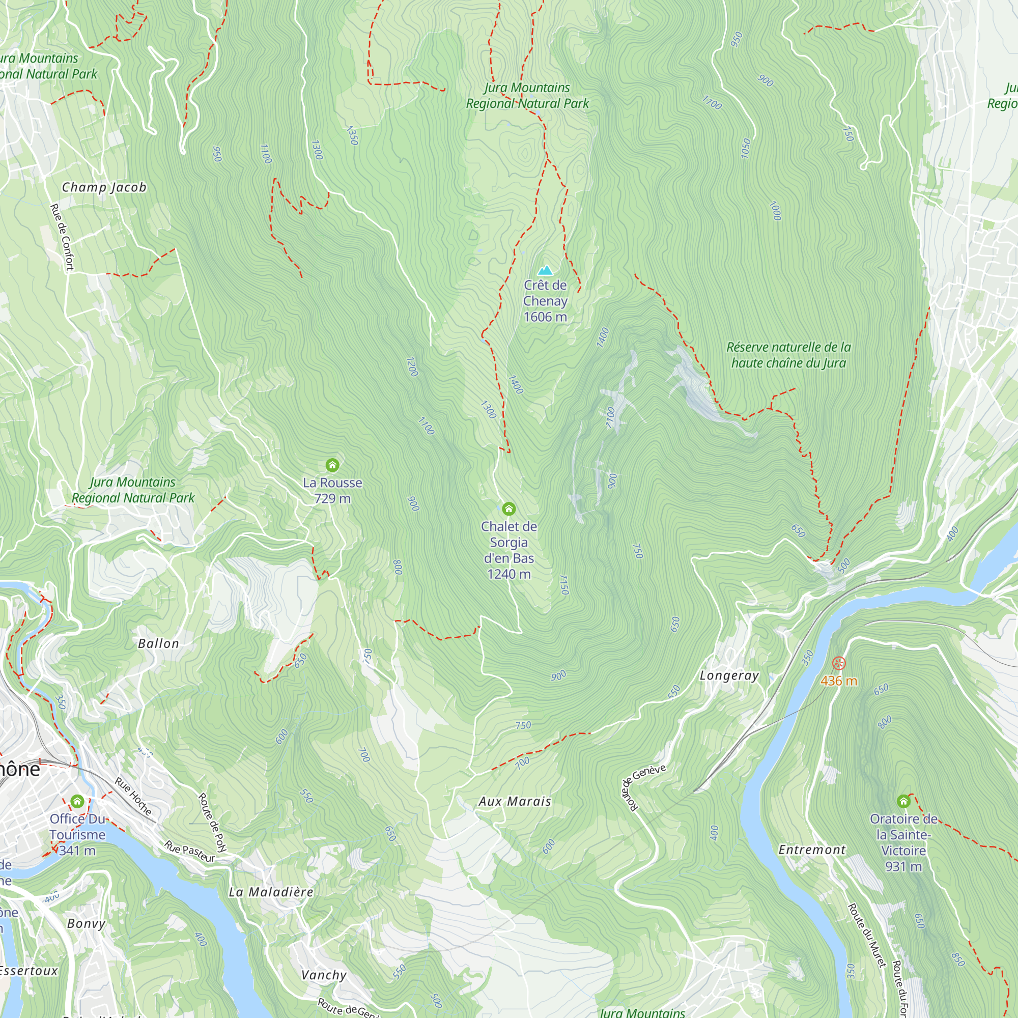 Chalet de Sorgia d'en Bas map