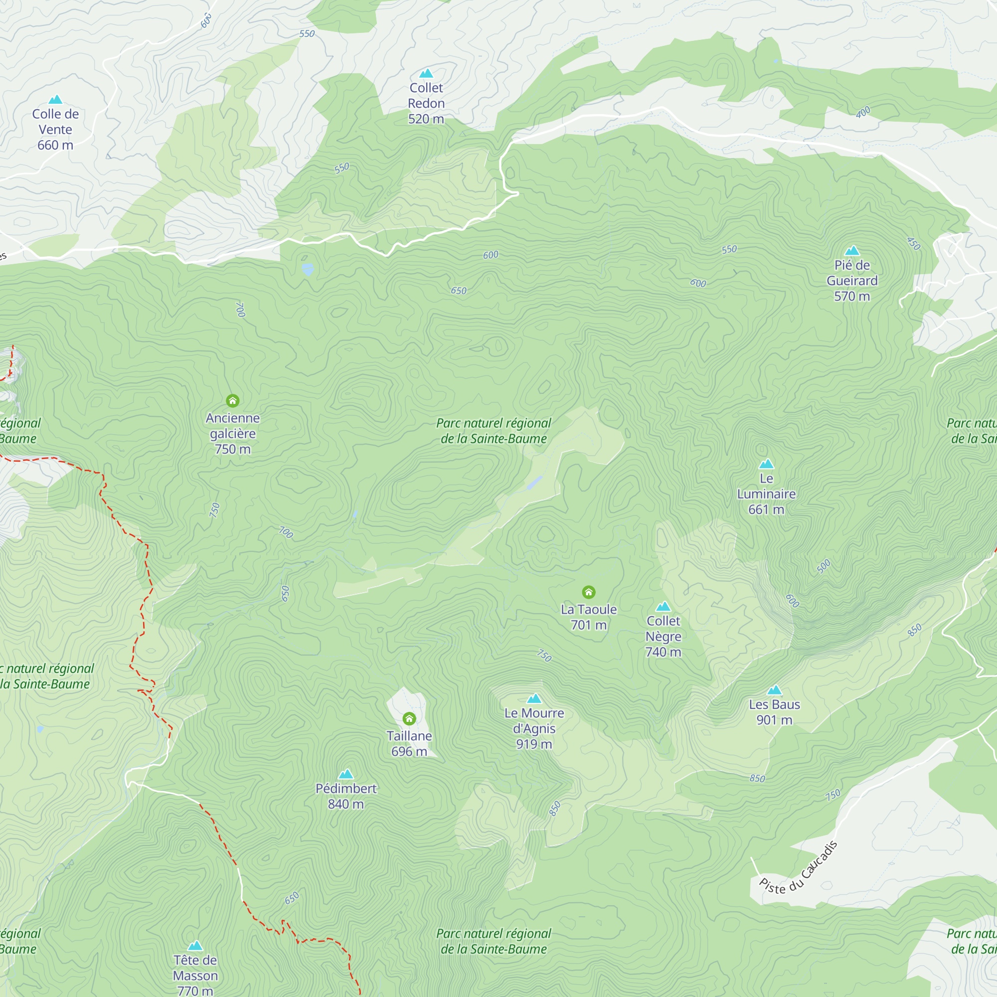 La Croix map