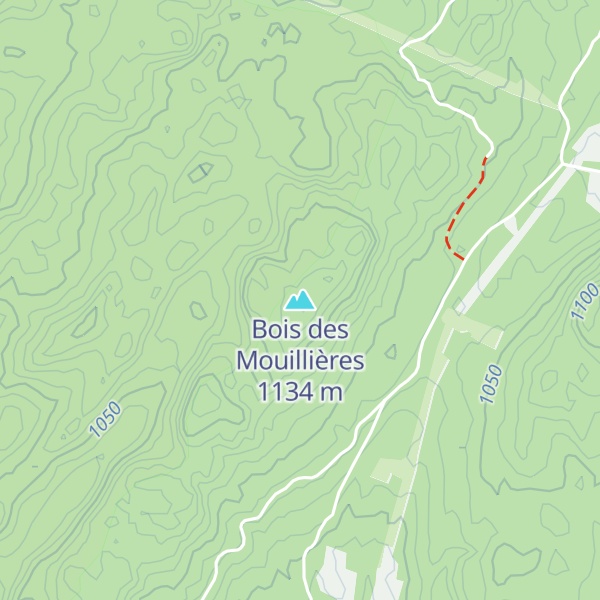 Map of Bois des Mouillières