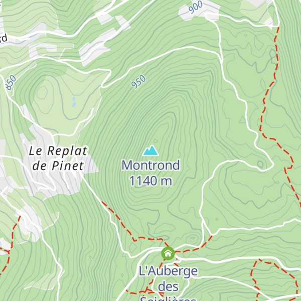 Map of Montrond