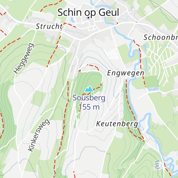 Map of Sousberg