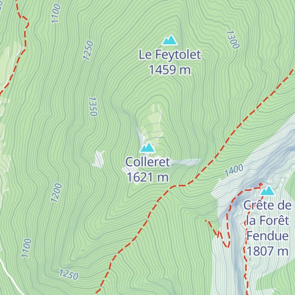 Map of Colleret
