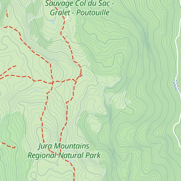 Map of Chalet d'Écorans
