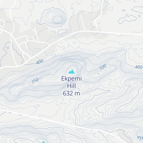 Map of Ekpemi Hill