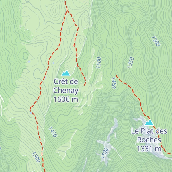 Map of Chalet Bizot