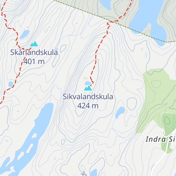 Map of Sikvalandskula
