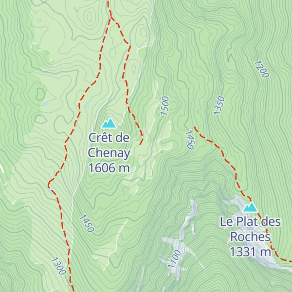 Map of Niche du chien