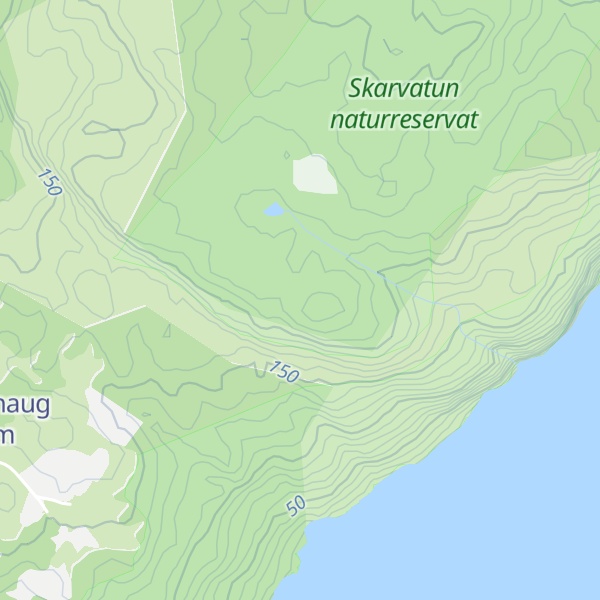 Map of Storhaugen