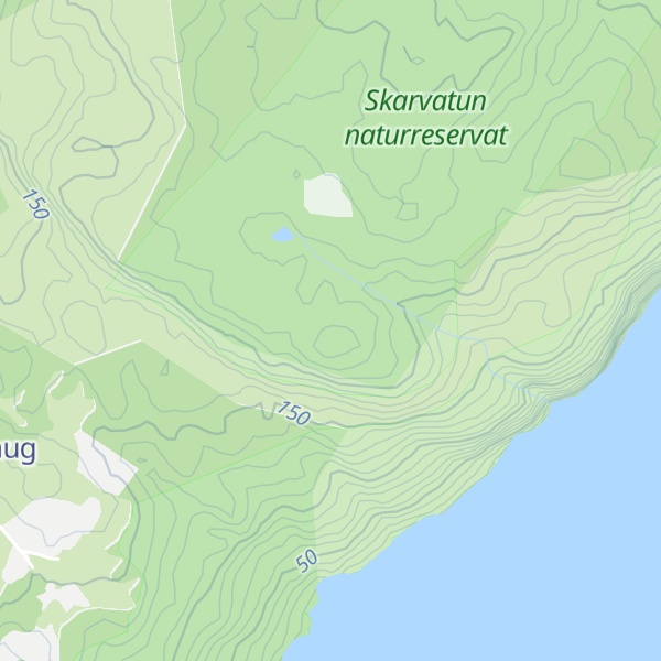 Map of Sætrahaugen