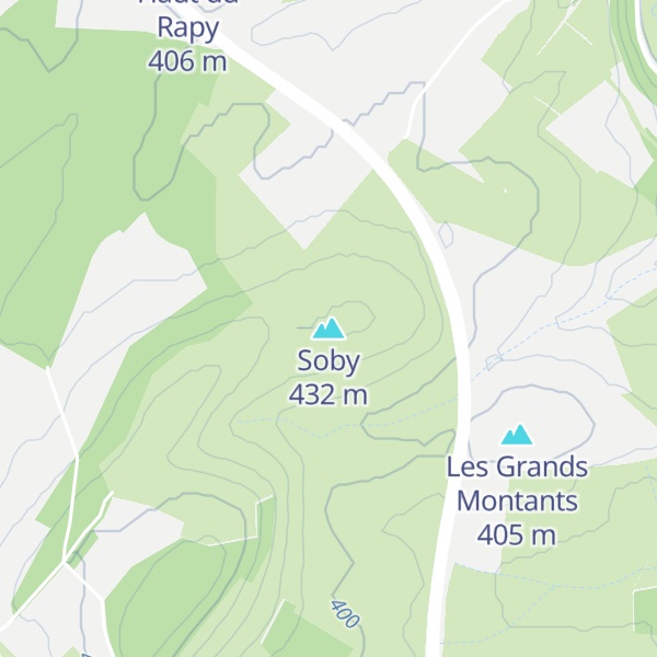 Map of Soby
