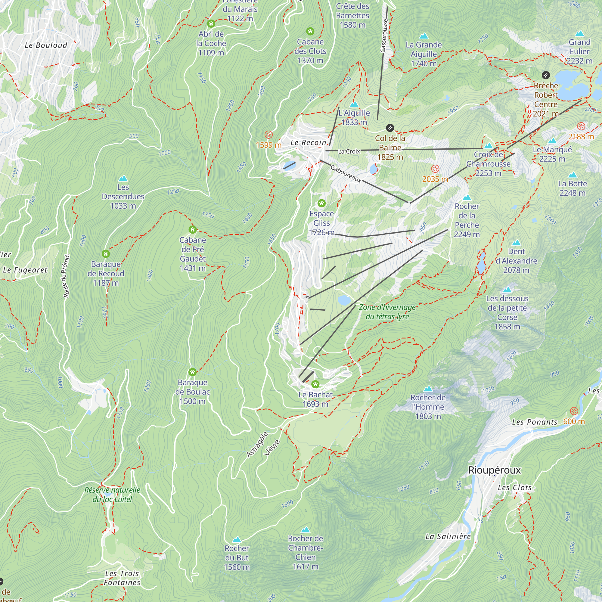 La Cheminée map