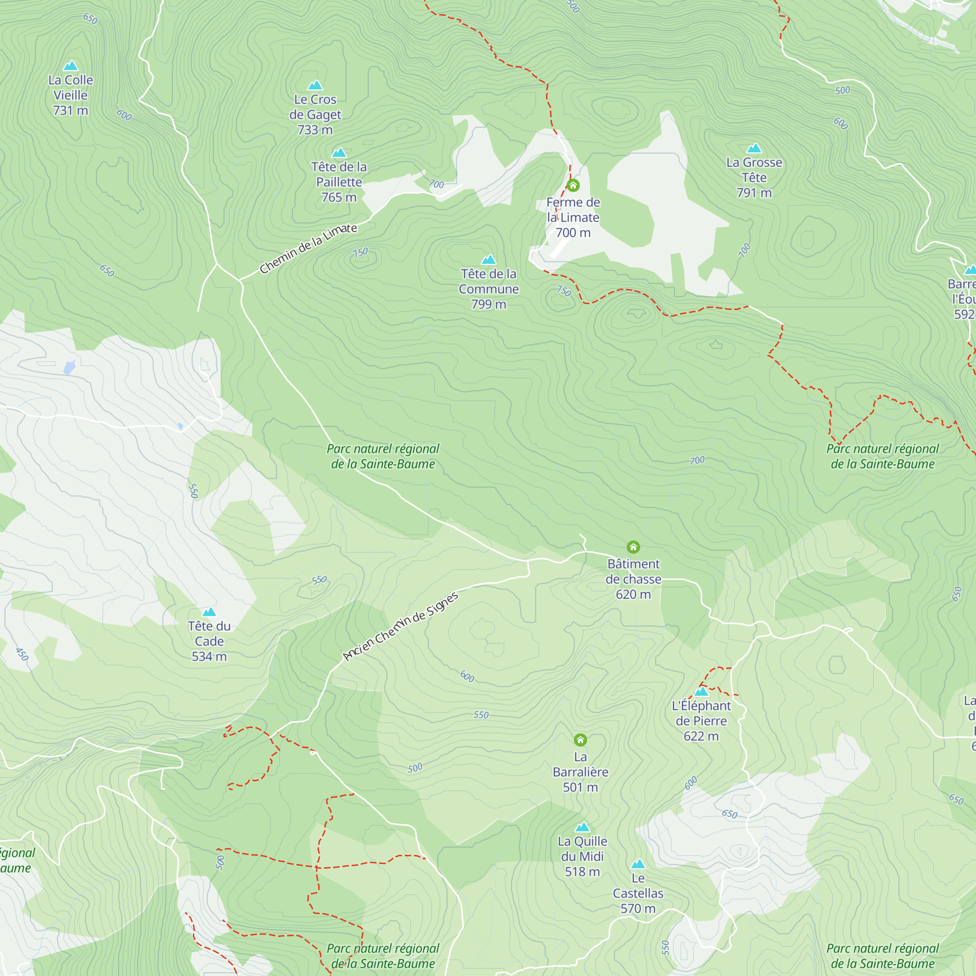 La Gisèle map
