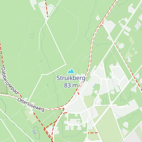 Map of Struikberg