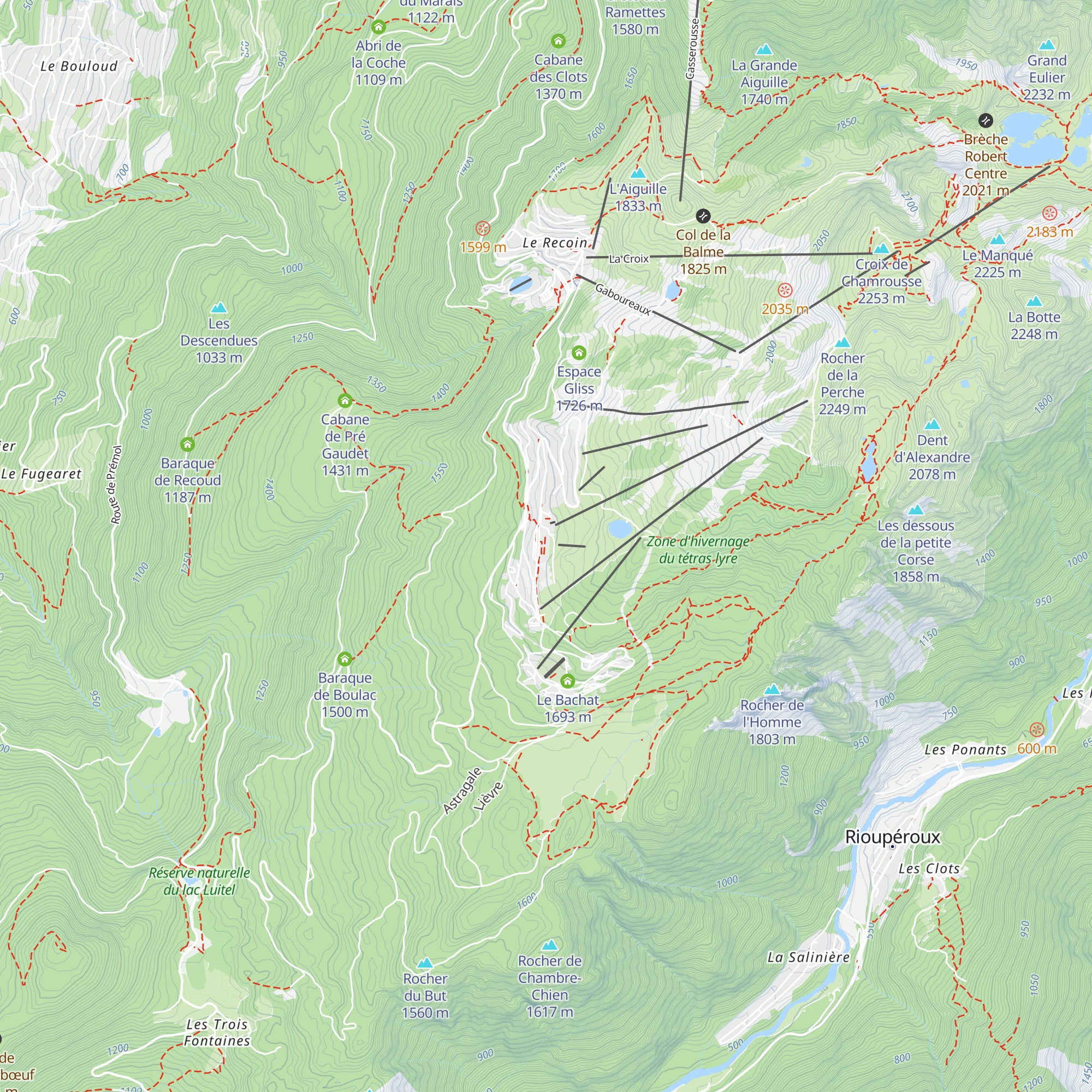 Easy Rider map