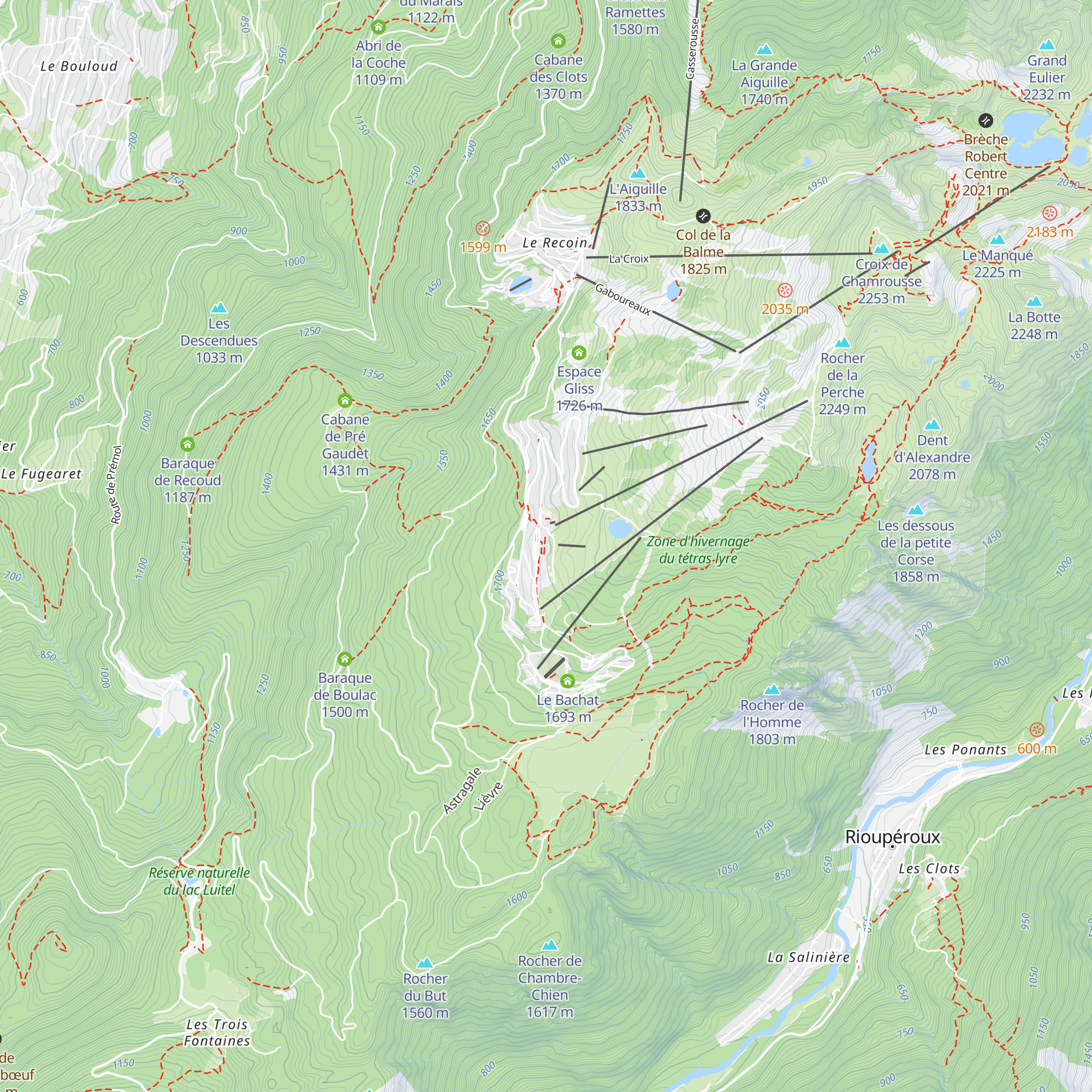 Easy Rider map