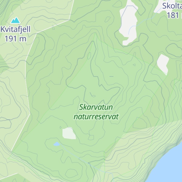 Map of Fuglabergsåsen