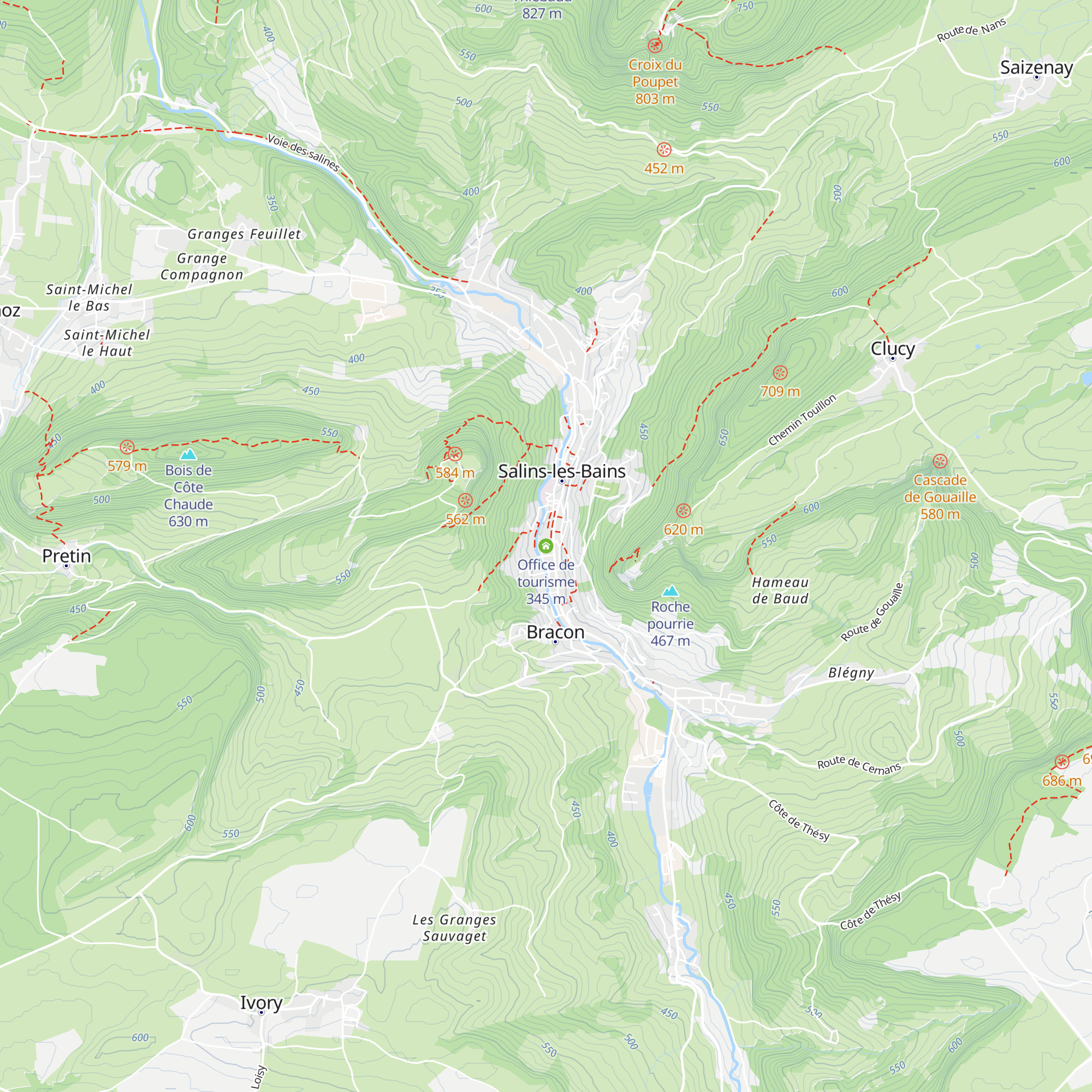 Office de tourisme map