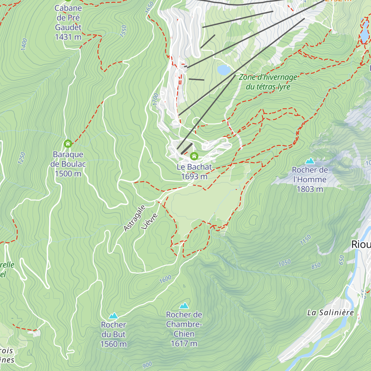 La Salinière map