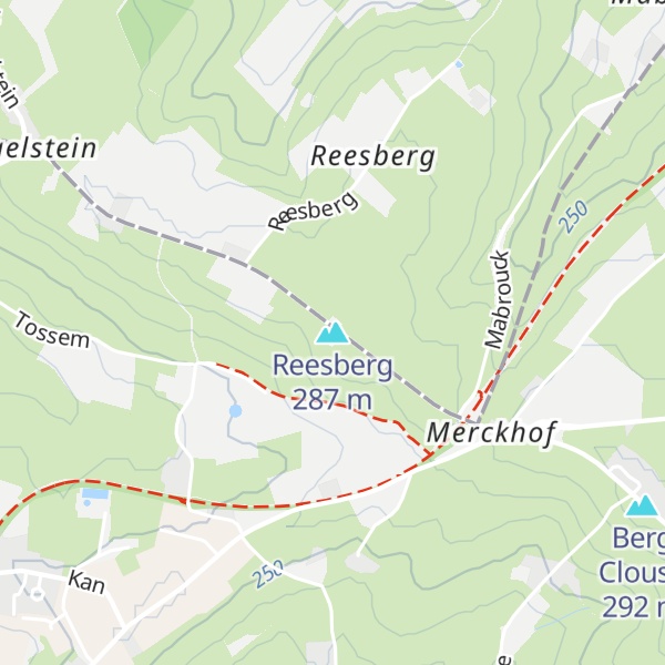 Map of Reesberg