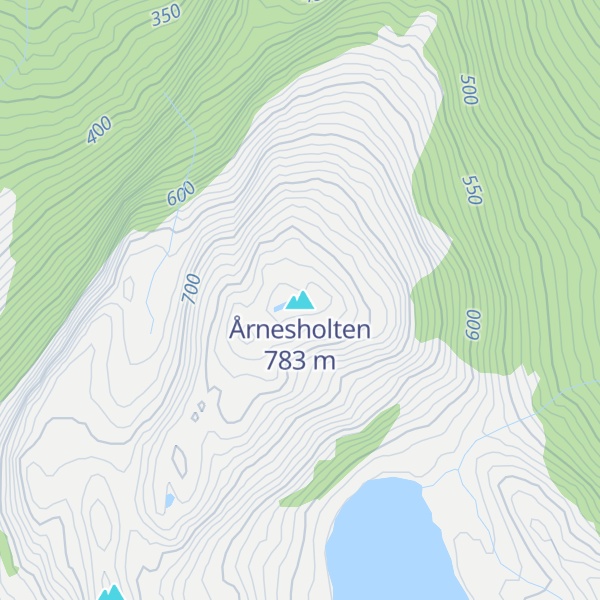 Map of Årnesholten