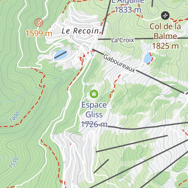 Map of Espace Gliss