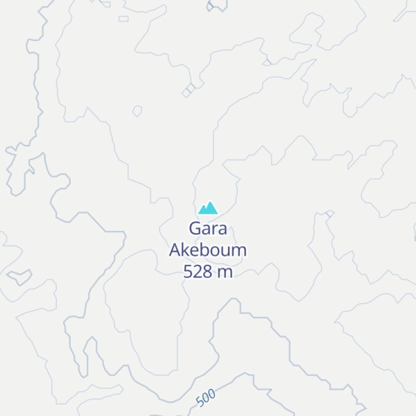 Map of Gara Akeboum