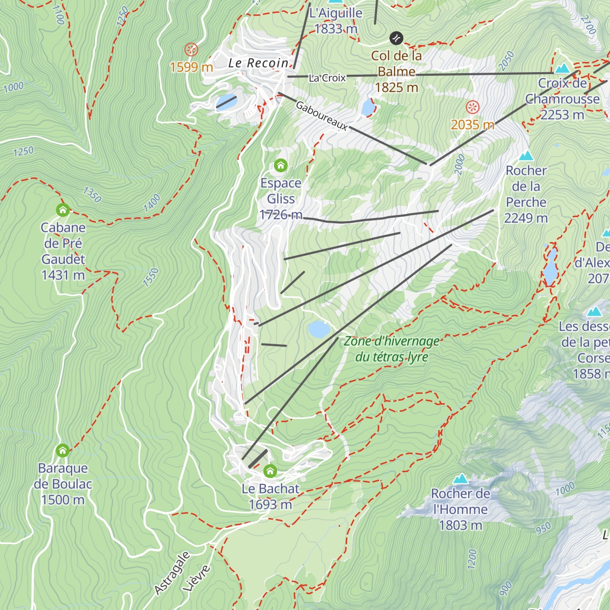 Le Malamute map