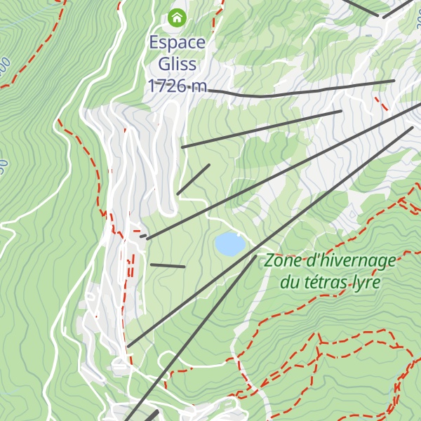 Map of Le Malamute