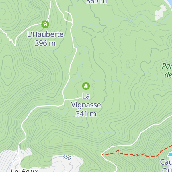 Map of La Vignasse