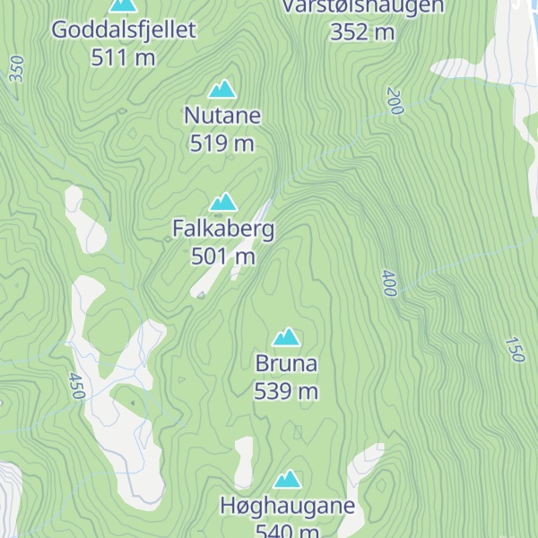 Map of Skaret